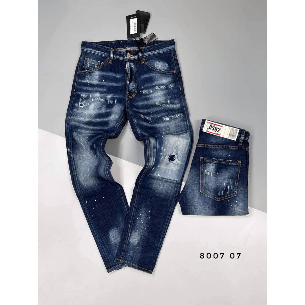 Quần Bò nam Côn DSQ khóa Lệch mẫu 2020 | BigBuy360 - bigbuy360.vn