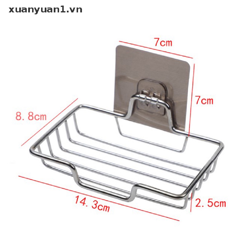 Giá Inox Đựng Xà Phòng Gắn Tường Tiện Dụng