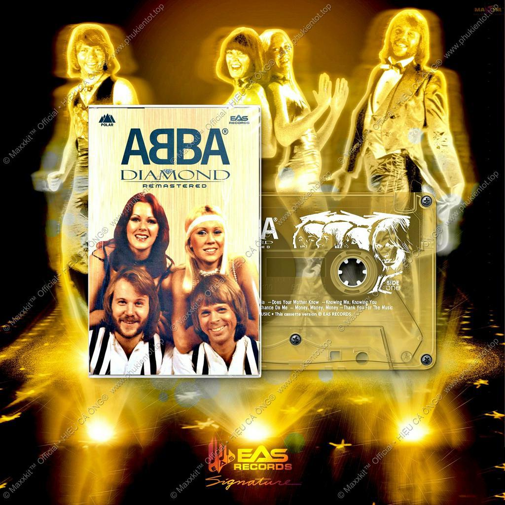 Băng cassette tape ABBA - DIAMOND  - EAS Records