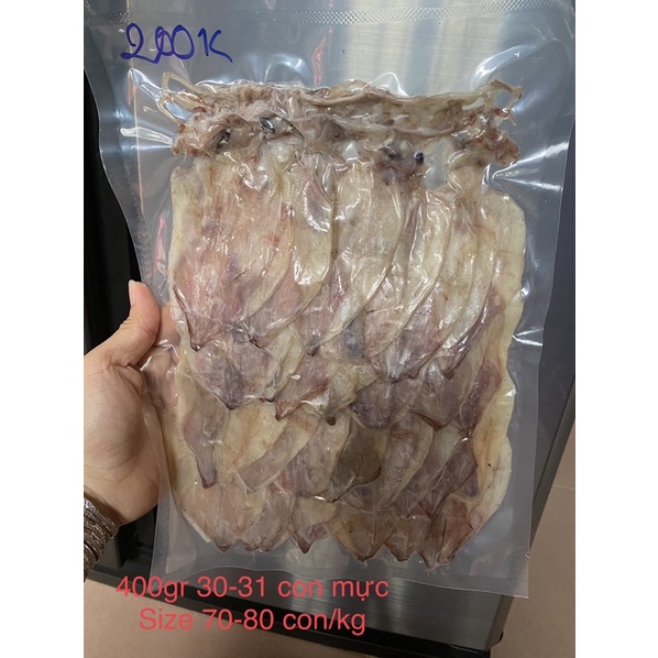 400Gr Mực khô chuẩn Sông Đốc Cà Mau