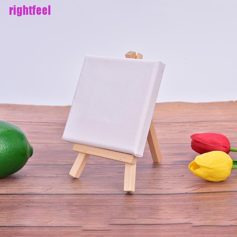 Tranh Vẽ Canvas Khung Gỗ 10cm X 10cm Cho Bé