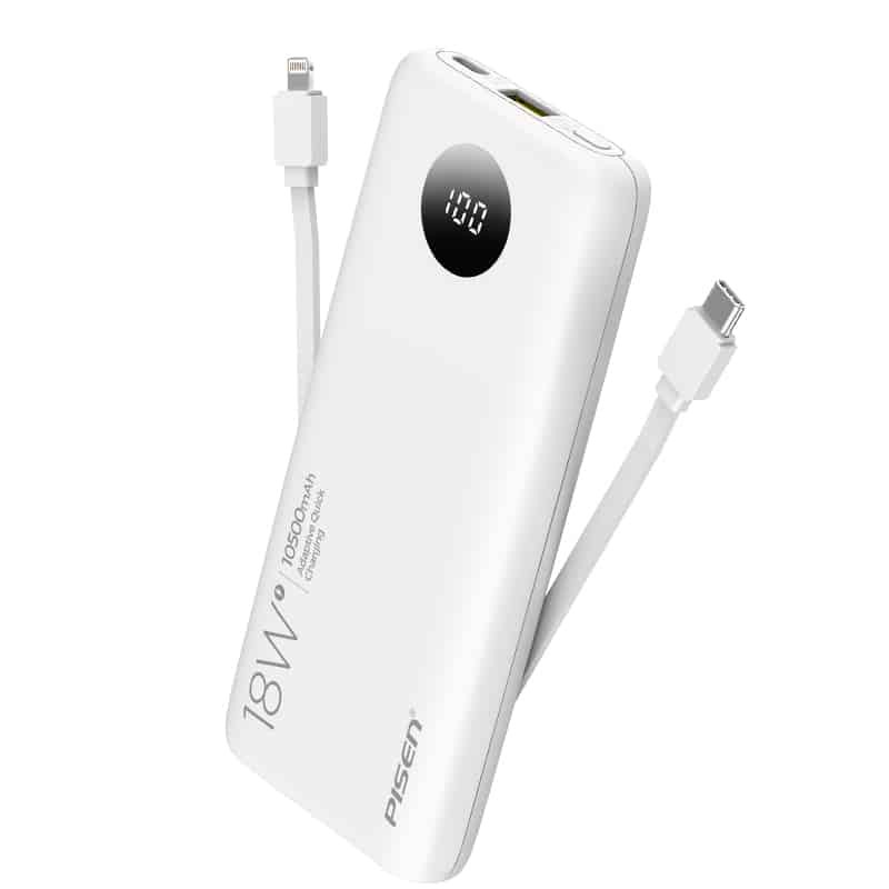 Sạc dự phòng PISEN Quick PowerFo QP18 10.500mAh TS-D296