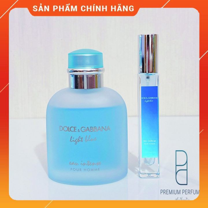 [Cam Kết Chính Hãng] Nước hoa DG Light Blue For Him Eau Intense và Edt