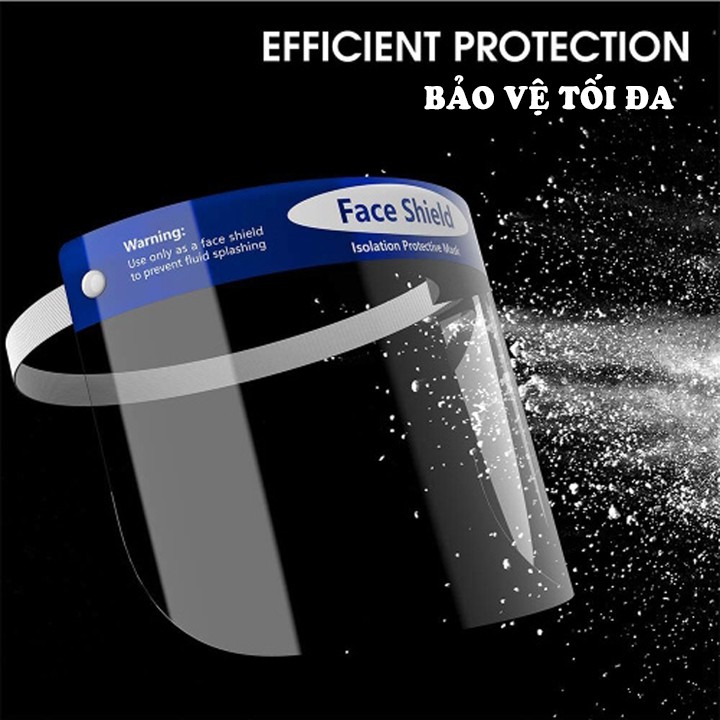 10 Kính che mặt trong suốt  chống giọt bắn Face Shield