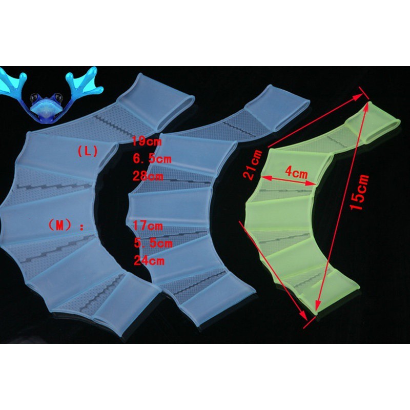 Màng bơi silicon dạng màng chân vịt