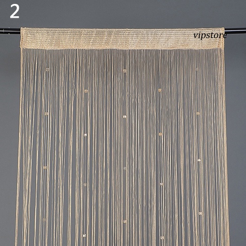 Rèm cửa sổ Đính Hạt Dạng Tua Rua Trang Trí Nhà Cửa