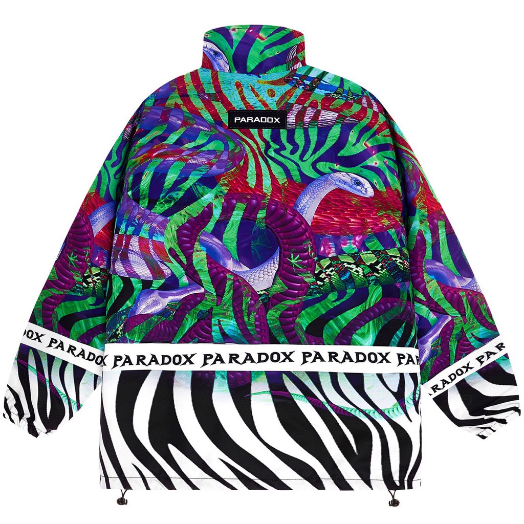 Áo khoác dù Paradox BITTEN ZIP OVER-PRINTED JACKET
