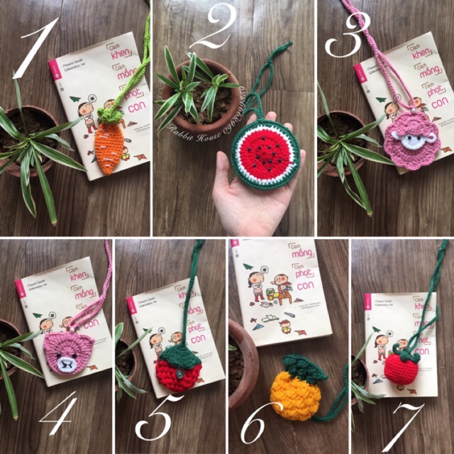 Túi đựng tỏi cho bé mẫu mới
