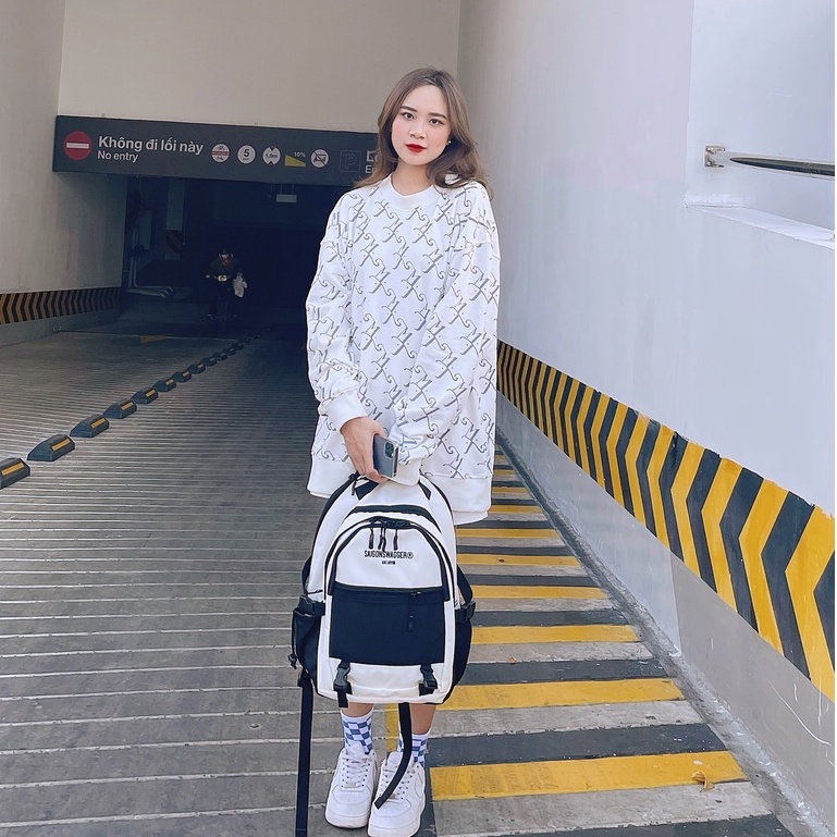 Áo Sweater MENTAL® Họa tiết MT Monogram