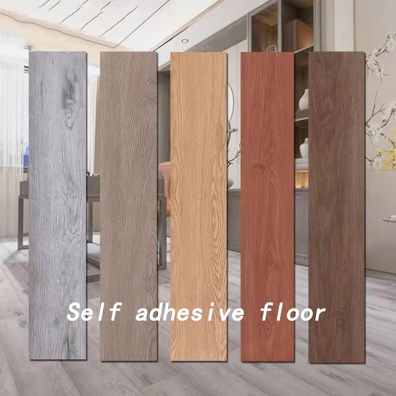 Giấy Dán Tường PVC 3D Tự Dính Họa Tiết Vân Gỗ Chống Nước 11*70cm Trang Trí Nhà Cửa