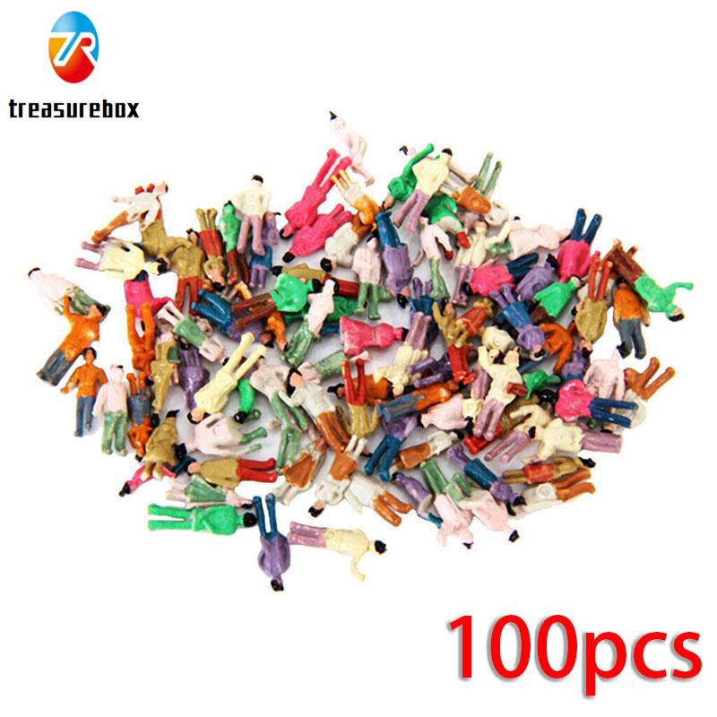 Đồ chơi mô hình tàu lửa mini nhiều màu sắc dùng trang trí tiểu cảnh