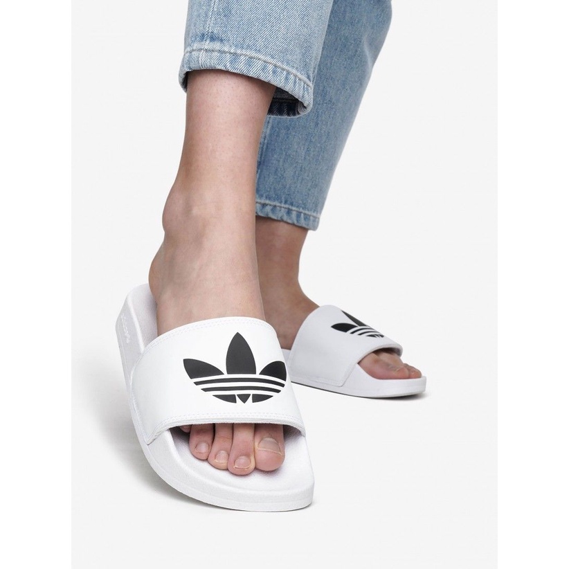 Dép Das Originals adilette Lite sliders 2 Màu Đen, Trắng