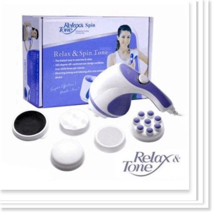 Máy Massage Cầm Tay Relax & Spin Tone 5 Đầu
