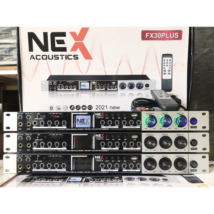 Vang Cơ Nex fx30 plus Chống Hú Tuyệt Đối-Vang Cơ cho dàn âm thanh-tặng dây canon