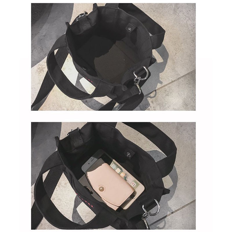 Túi Tote Vải Canvas In Chữ