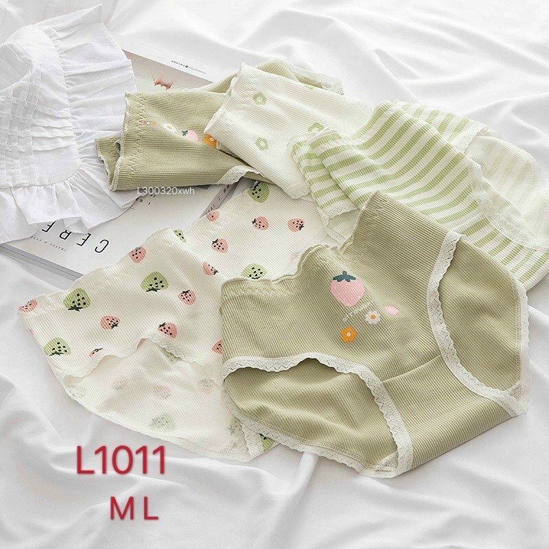 Quần Lót Cotton Kháng Khuẩn Hình Dâu Dễ Thương 1011 | BigBuy360 - bigbuy360.vn