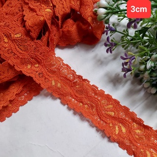 Ren thun trang trí,size 2.5cm đến 5cm (dây 5 mét )