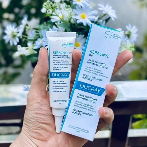 Kem Giảm Mụn Viêm, Mụn Bọc, Mụn Mủ Ducray Keracnyl PP Anti-Blemish Soothing Care Pháp