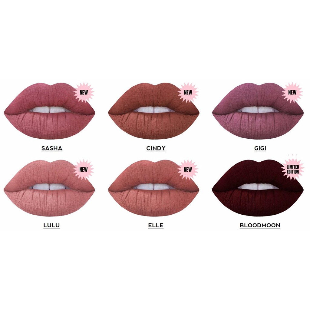 Son Kem lì Limecrime Matte Velvetines Liquid Lipstick