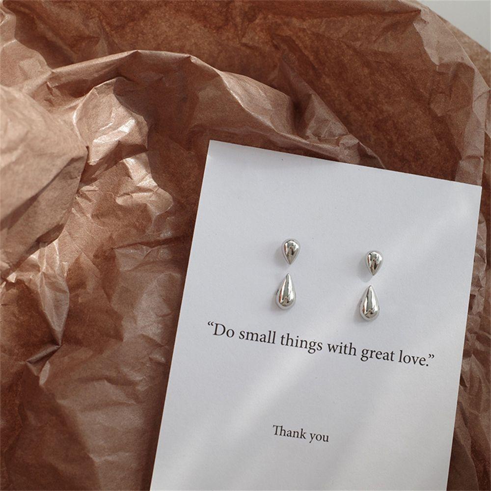 Osier1 Khuyên Tai Hình Giọt Nước Nhiều Màu Sắc Thời Trang