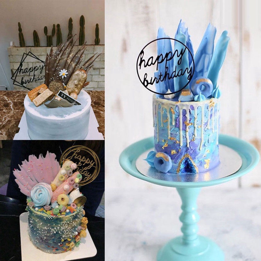9 Loại Chữ Happy Birthday Trang Trí Bánh Kem Bằng Acrylic#8