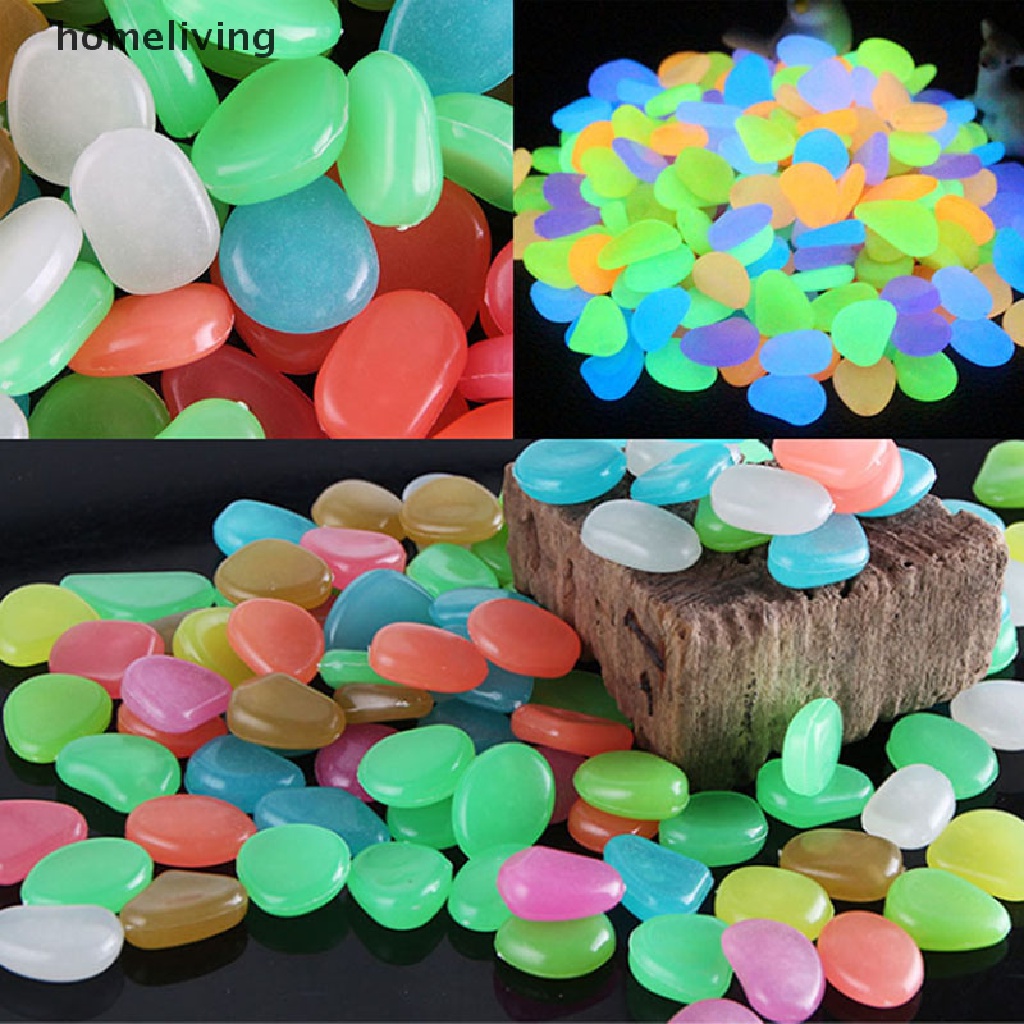 Đá Cuội Phát Sáng Trang Trí Bể Cá / Sân Vườn