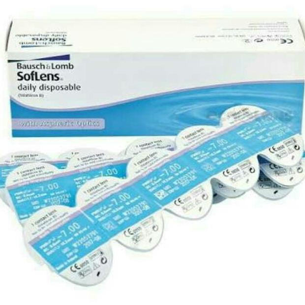 Set Kính Áp Tròng Trong Suốt Và 1 Lần Mềm Mại Chất Lượng Cao