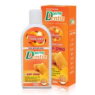 ✅ (CHÍNH HÃNG) Nước Súc Miệng Nutridentiz Giúp Răng Chắc Khỏe,Hết Viêm Lợi,Chảy Máu Chân Răng, Hôi Miệng