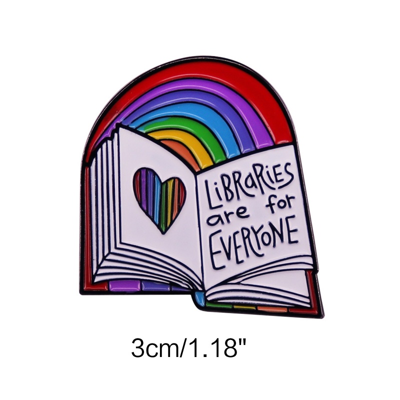 Ghim Cài Áo Bằng Kim Loại Hình Cầu Vồng Dành Cho Gia Đình Bạn Bè