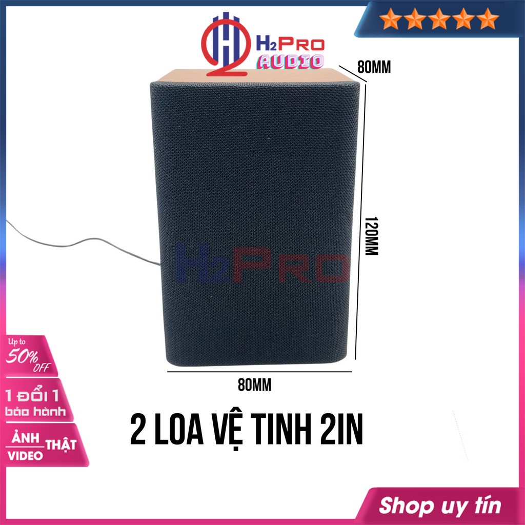 Loa Vi Tính 2.1, Loa Máy Tính RHM RM-220BT Bluetooth-Aux, Cao Cấp, Chính Hãng, Nhạc Hay, Bass Ấm - H2Pro Audio