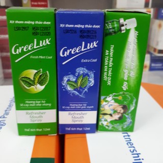 Nước xịt thơm miệng Green Lux