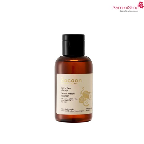 Gel bí đao rửa mặt Cocoon winter melon cleanser 140ml
