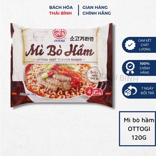 Mì bò hầm Ottogi gói 120g - mì hàn quốc