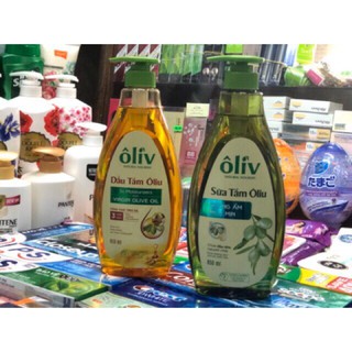 Sữa Tắm Dưỡng Da Oliu - Oliv de Provence 650ML