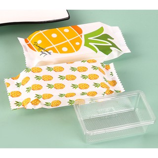 Túi Bánh Dứa 2021 (13.5cm, ngang 4.5cm, mở hông 2.5cm 100 cái)