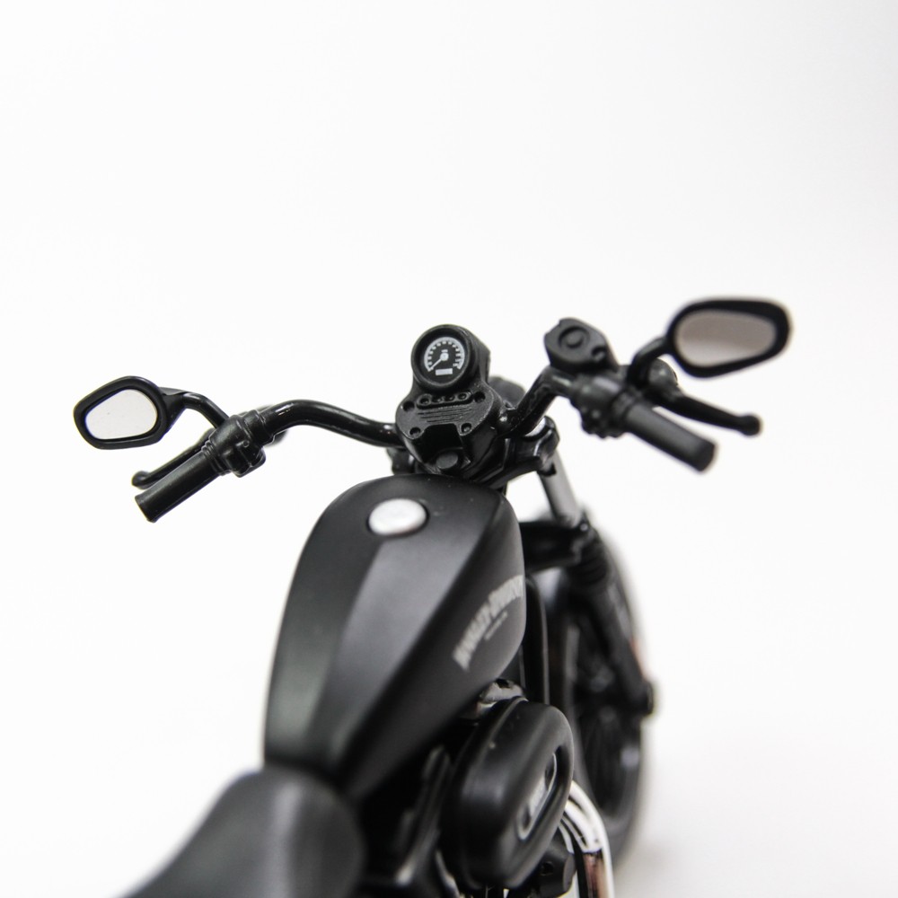 MÔ HÌNH XE HARLEY DAVIDSON 13 SPORTSTER IRON 883 FLAT BLACK 1:12 MAISTO MH-32326