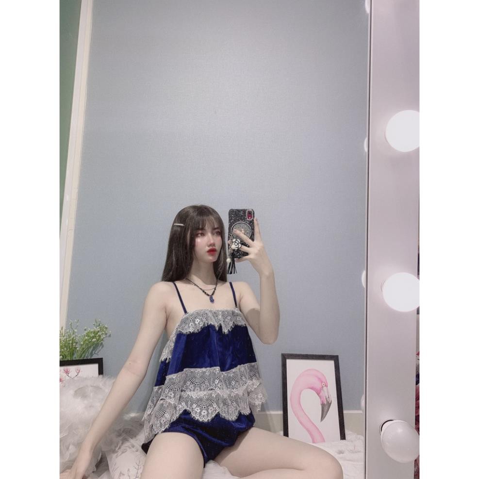 Đồ ngủ nữ ❣️❣️FREE SHIP❣️❣️ Đồ mặc nhà nữ lụa satin Freesize 40-60 kg <SALE 50%> | BigBuy360 - bigbuy360.vn