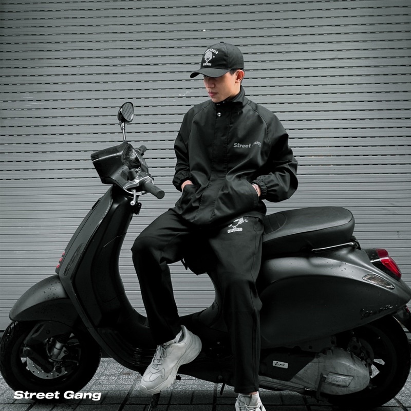 Áo Jacket Logo - Đen - Street Gang