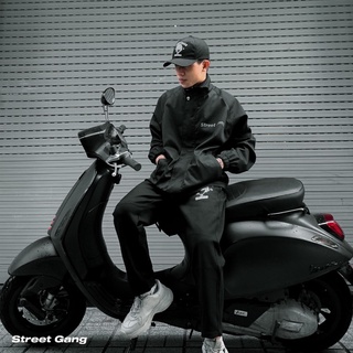 Áo Jacket Logo - Đen - Street Gang