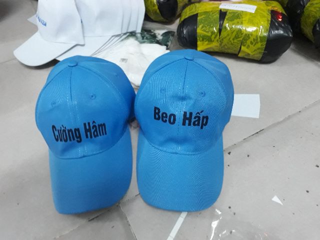 Mũ/ Nón. IN TÊN + IN THƯƠNG HIỆU QUÁN CAFE ....