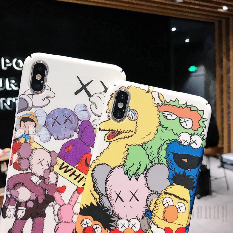 Ốp lưng hình sesame street cho iPhone X XS XR XS Max 8 7 6 6SP