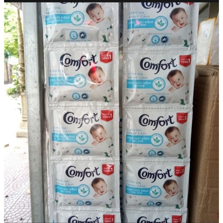 Set 20 gói nước xả Comfort đủ màu 1 dây 10 gói ×20ml