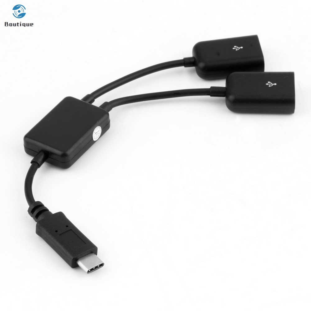 Cáp Chuyển Đổi 2 Trong 1 Usb 3.1 Type-C Sang Usb 2.0