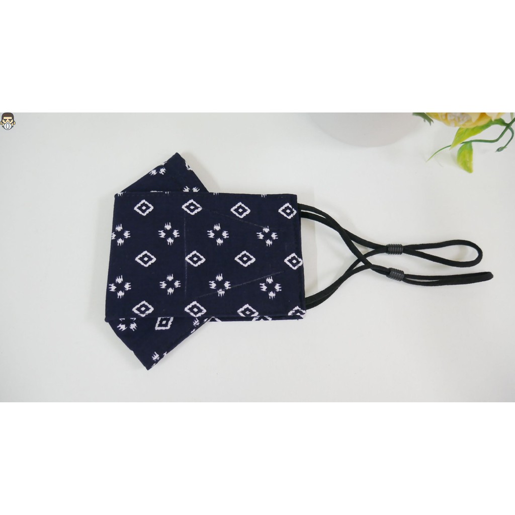 Khẩu trang vải Origami Nhật Bản cao cấp thân thiện môi trường - Người Lớn Size M