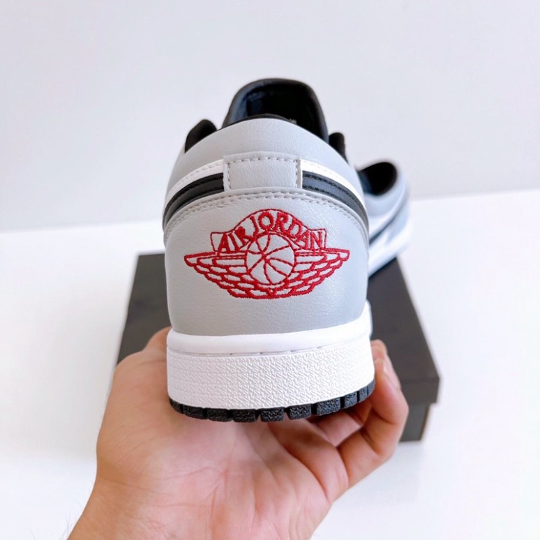 [Full bill +box] Giày Jordan Cổ Thấp Nam Nữ, Giày Sneaker JD1 Xám Trắng Low gray Thời Trang Cao Cấp Hottrend 2022 | BigBuy360 - bigbuy360.vn