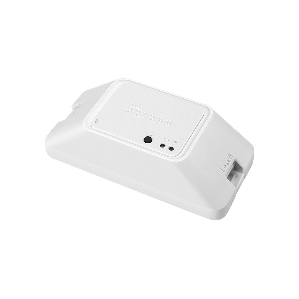 Sonoff basic RF R3 công tắc Wifi điều khiển qua điện thoại có tích hợp sử dụng remote