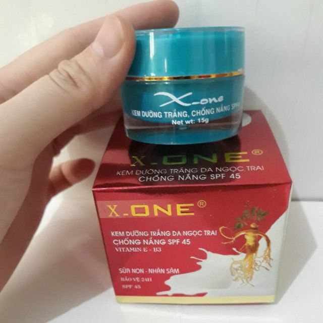 Kem xone trắng da chống nắng