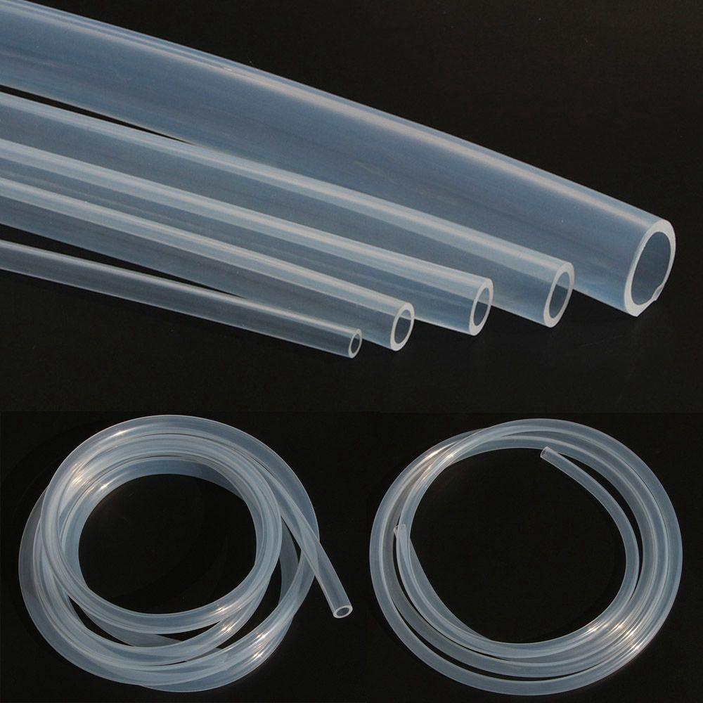Ống Cao Su Silicon Trong Suốt Đường Kính 4~16mm Dài 1M Chuyên Dụng Cho Uống Bia / Sữ