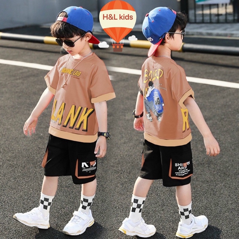 Bộ bé trai Blank size đại cồ