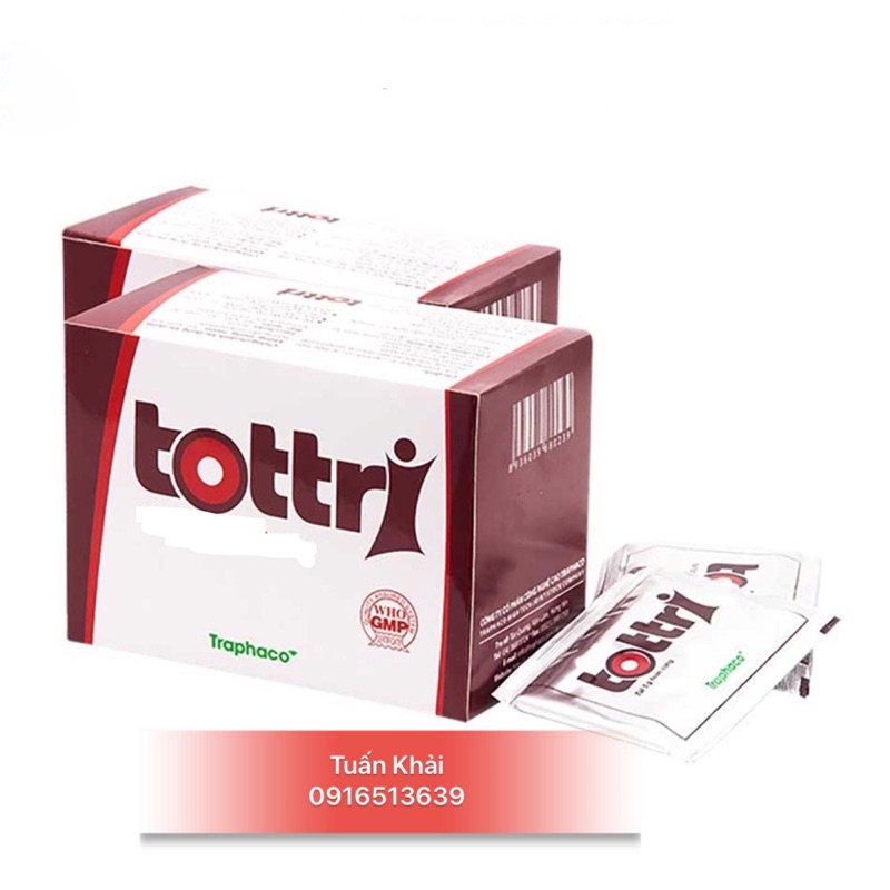 Tottri Traphaco - hỗ trợ cho người bệnh trĩ, táo bón hộp 30 viên